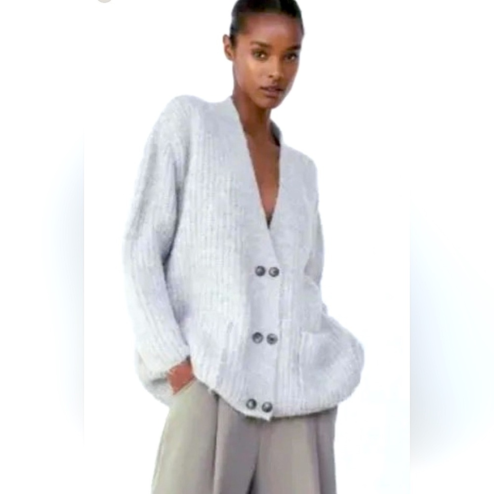 Zara* Oversized Cardigan